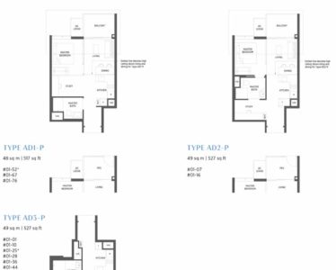 Parc-Esta-Floor-Plan-1-bedroom-study